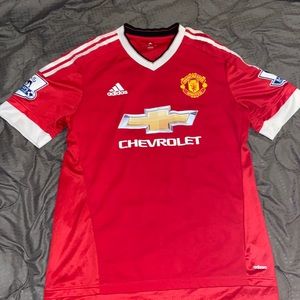 Manchester United Adidas soccer shirt